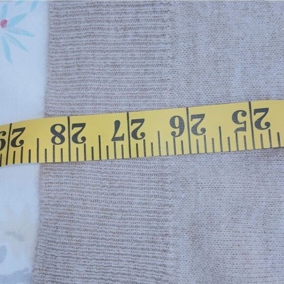 Ben HoganBeige Men's Sz XL 100% Dupont Orlon Sweater Pullover VNeck RARE Vtg - Picture 3 of 7